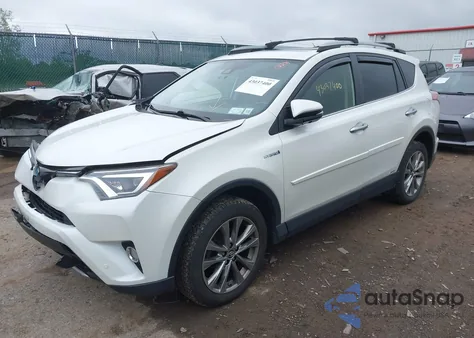 2018 Toyota Rav4 Hybrid Limited from USA, damaged, VIN JTMDJREV9JD195209
